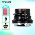 7 artigiani M 28mm F5.6 Full Frame MF Standard Prime Lens per Street Photography con supporto Leica M M2 M3 M4 M5 M6 M7 M8 M9 M10