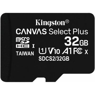 SDCS2/32GBSP - MicroSDHC-Speicherkarte 32GB, Canvas Select Plus (SDCS2/32GBSP) - Kingston