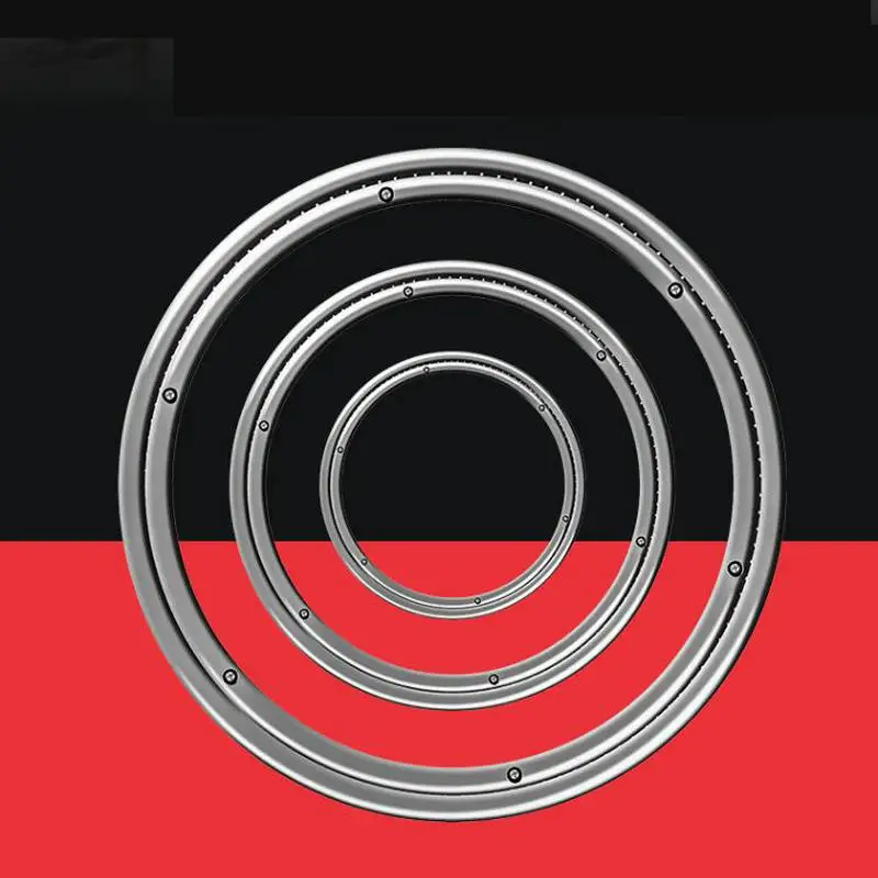 HQ SD01 40-120CM Durchmesser Feste Edelstahl Lazy Susan Edelstahl Plattenspieler Schwenk Platte Lager Tabble Swivel Basis
