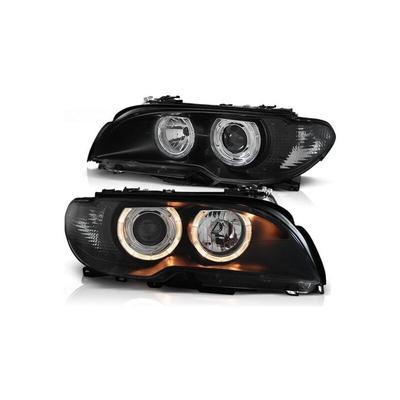 Viking Choice - Scheinwerfer Dual Halo Felgen bmw E46 04 03-06 coupe cabrio angel eyes schwarz