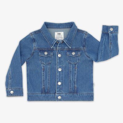 Midwash Blue Denim Trucker Jacket - 12-18 months