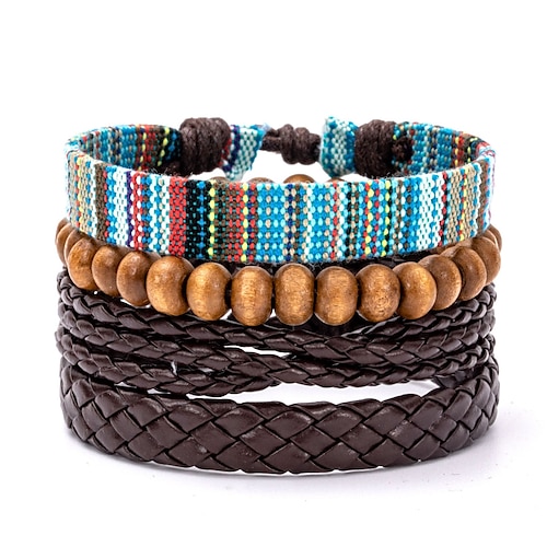 Weihnachtsgeschenke für Frauen Mama Ihr Bohemian Stil Armband Ethnischer Stil Bunte Perlenhandwerk Frauen Webhandwerk Image