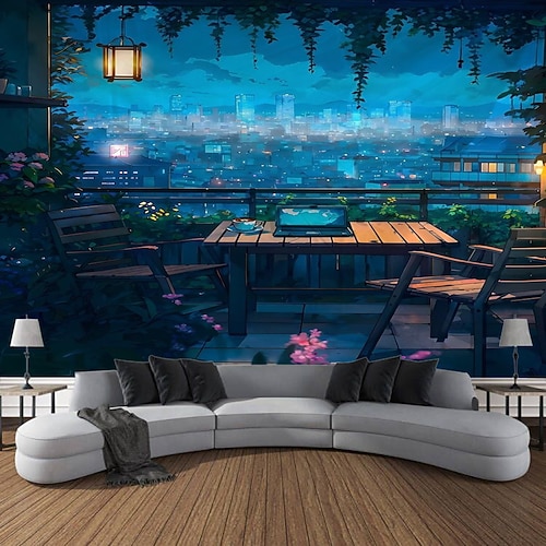 Natur Baum Höhle Landschaft hängen Wandteppich Kunst große Wandteppich Wandbild Dekor Fotografie Hintergrund Decke Vorhang Haus Schlafzimmer Wohnzimmer Dekoration Wandtuch XXL Natur Image