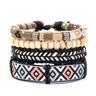 Bohemian Style Bracelet Ethnic Style Colorful Beaded Handicrafts Women'S Weaving Handicrafts