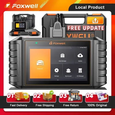 FOXWELL NT710 OBD2 Scanner for BMW Bi-directional OBD2 Scanner All System Car Diagnostic Tool ECU