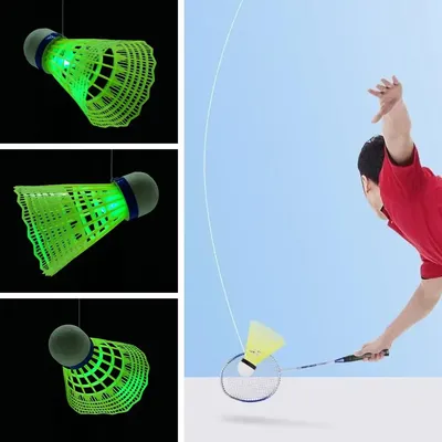 Badminton Trainers Stretch Professional Badminton Machine Robot Racket Training Sport Self-study