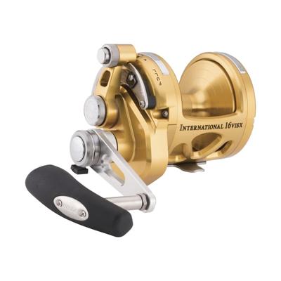 PENN International VISX Gold Two-Speed Lever Drag Reel - 4.6:1/1.6: - 30/555