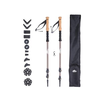 Cascade Mountain Tech Carbon Fiber Quick-Lock Trekking Poles