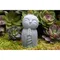 Buddha Statues Cute Little Jizo Buddha Sculpture Figurines Garden Ornaments Jizo Buddha Japanese Buddha Mini Statue Garden Decor