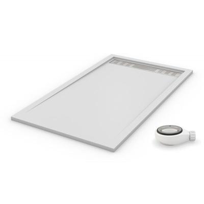 Extra flache Duschwanne premium weiß ral 9003 70x150 Image