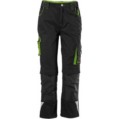 Bundhose Kinder performance 24 Gr.134/140 schwarz/grün - Fortis