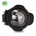 Obiettivo della fotocamera Interfaccia grandangolare da 67 mm per Sony Canon Nikon Olympus TG 4 5 6 7 Custodia per fotocamera subacquea impermeabile