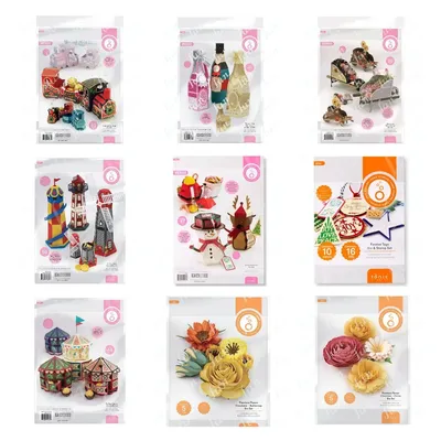Mystery Box 2024 Random Wheelbarrow Metal Cutting Dies Set DIY Embossing Making Scrapbook Photo
