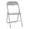 Konferenzstuhl / Besucherstuhl / Klappstuhl TUDELA BASIC PVC grau hjh OFFICE