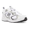 Sneaker NEW BALANCE "408", Gr. 40, weiß (nb weiß), Textil, Synthetik, sportlich, Schuhe, von dem New Balance 530 inspiriert