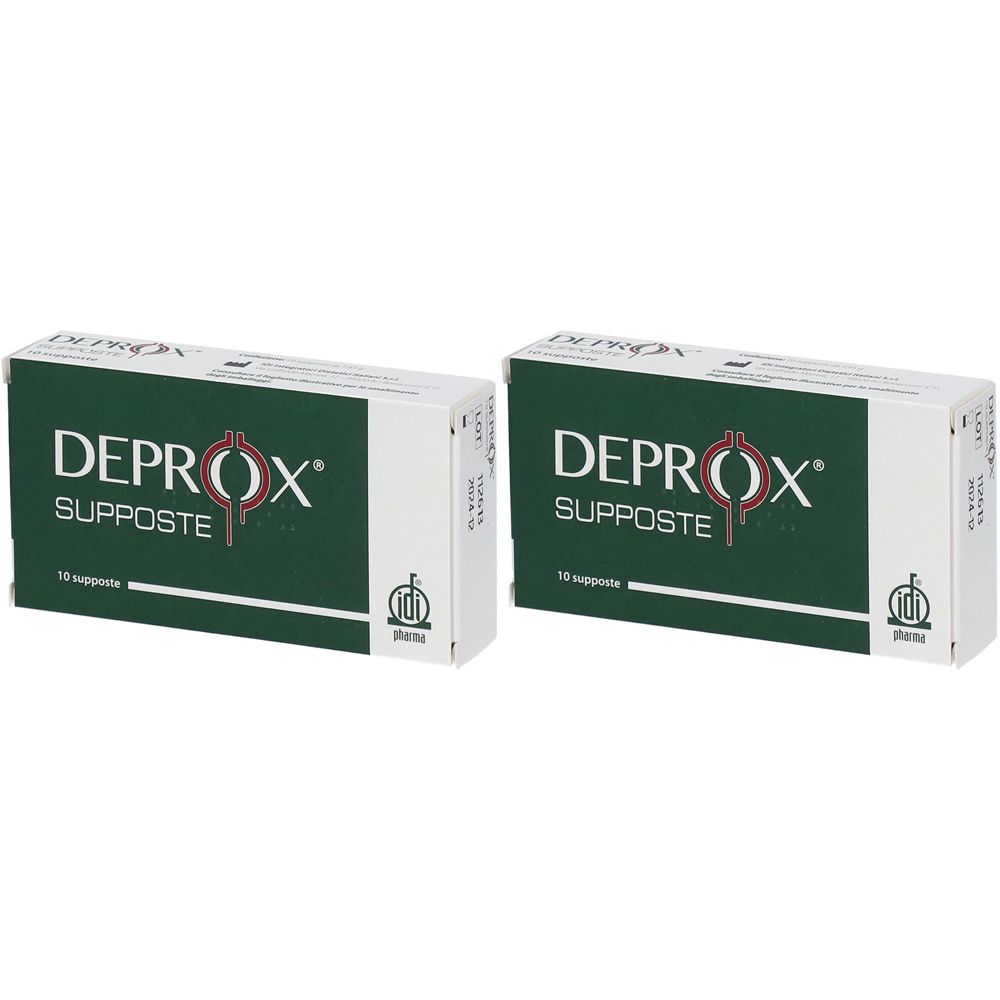 DEPROX® Supposte Set da 2 2x10x1,65 g