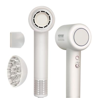 VEVOR High-Speed Hair Dryer with 102,000RPM Brushless Motor,for Home Travel
