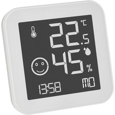 TFA - Dostmann black & white Thermo-/Hygrometer Weiß