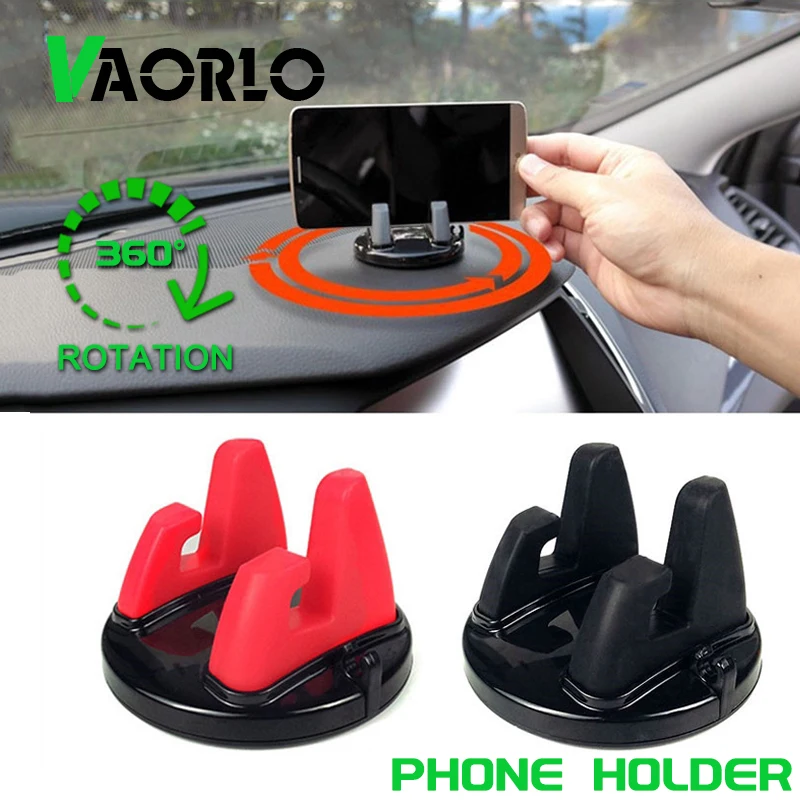 Support de téléphone de voiture en silicone souple, support de téléphone portable, support de montage de téléphone portable, support de carte GPS Prada, support rapide, polymère antidérapant,