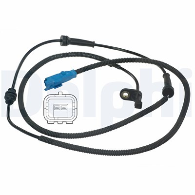 Delphi Sensor, Raddrehzahl [Hersteller-Nr. SS20391] für Citroën Image