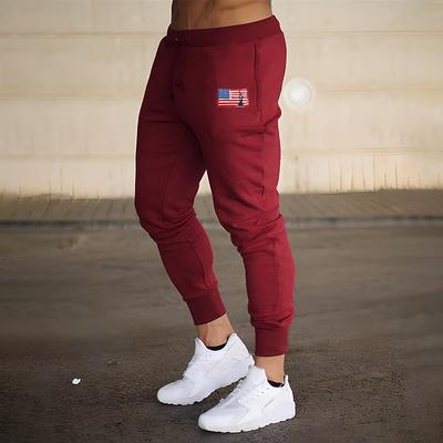 Men's Joggers Sweatpants Athletic Pants GYM Pants Pocket Drawstring Elastic Waistband Pants / Trousers Outdoor Sports Outdoor Athletic Fall Breathable Soft Marathon Running Workout Tailored Fit