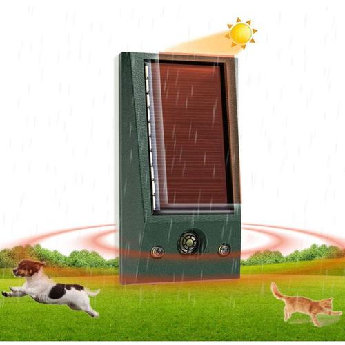 Outdoor-Katzenschreck, Ultraschall-Katzen-, Hunde-Schreck, Solar-Ladung, USB-Ladung, Verhinderung