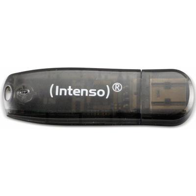 USB-Stick Rainbow Line 3502470 usb 2.0 16GB schwarz/transparent - Intenso Image
