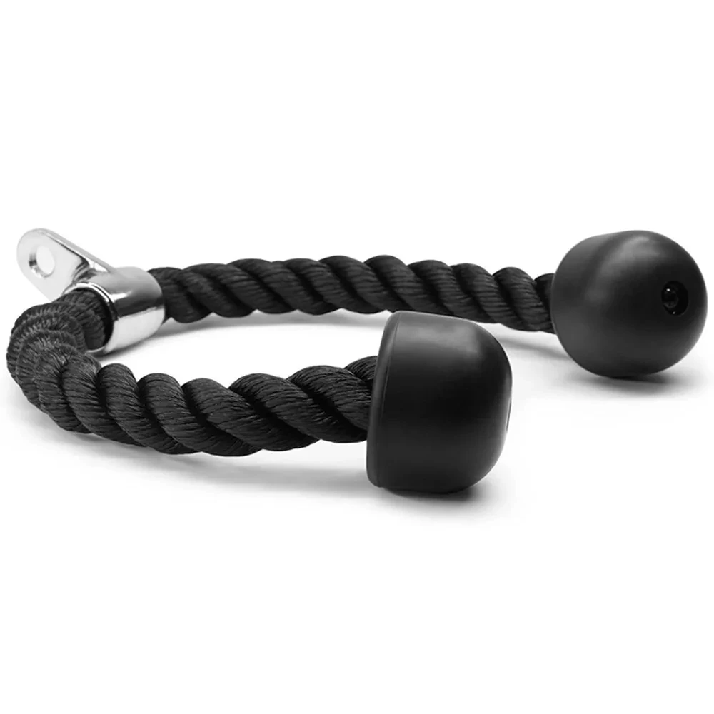 Corde de triceps, cordon de traction pour exercices de musculation, entraînement de gymnastique pour usage domestique ou en salle de sport, équipement corporel d'exercice de Fitness