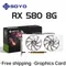 SOYO AMD Radeon RX580 8G schede grafiche GDDR5 Memory Video Gaming Card muslimhdmi DP * 2 per