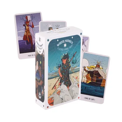 Tarot Karten von Weiß Numen: EINEN Heiligen Tier Prophecy Divination Deck Englisch Unterhaltung Image