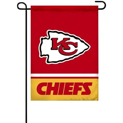 Kansas City Garden Flag Chief KC （12.5x18IN Double Sided） Polyester Banner for Yard Garden Outdoor