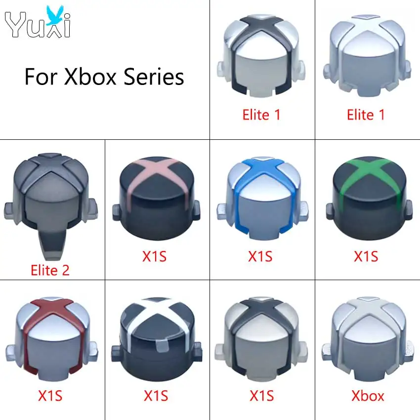 YuXi 1pc Ersatz Für Xbox One Serie Elite 1 2 Controller Home Button Gamepad Start Zurück Schalter Power Guide schlüssel Image