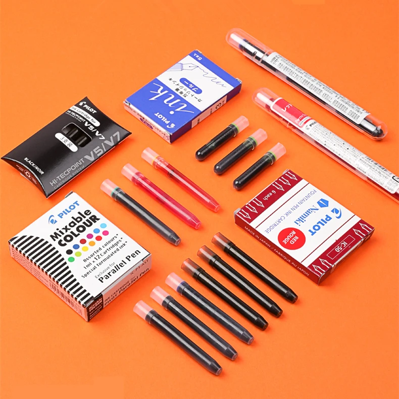 Pilot IC-50/100 Tinte Patrone für Brunnen Stift Snd Gel Stift BXC-V5 Tinte Refill Parallel Kalligraphie Stift Farbige Tinte liefert Image
