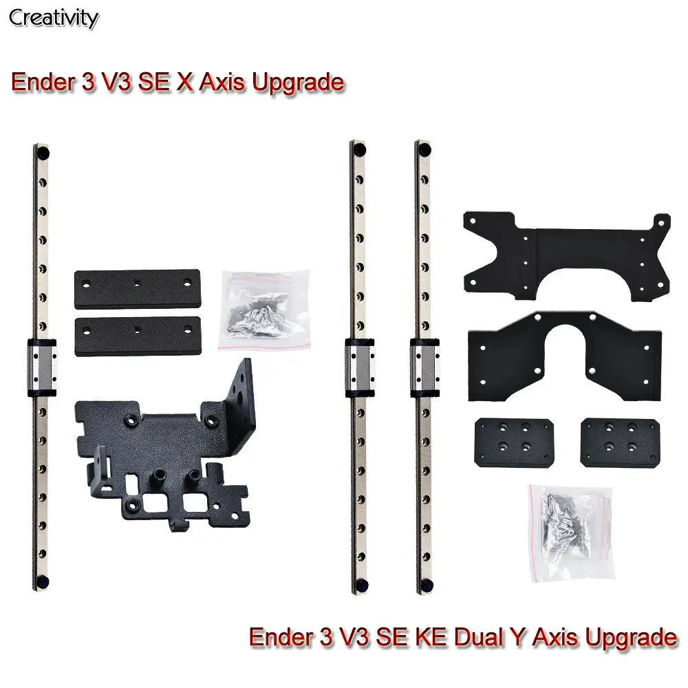 Ender-3 v3 se x-Achse y-Achse Upgrade MGN9H 300 mm lineare Schienenführung Mahine Teil für Ender 3 V3 SE X Y-Achse 3D-Drucker-Zubehör Image
