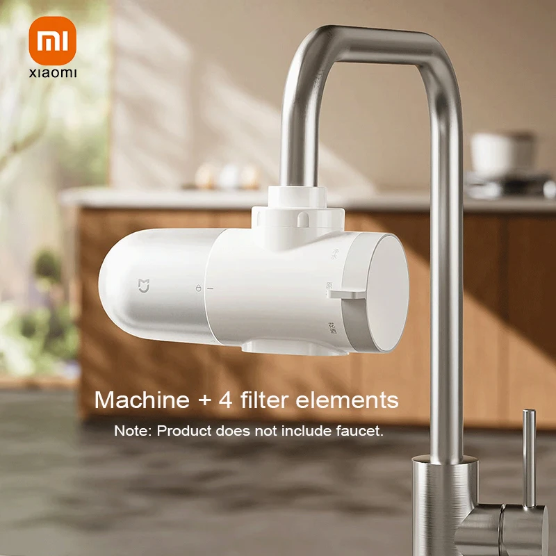 Xiaomi Mijia Wasserhahn-Wasserfilter 2 für Haushalt und Küche Sichtbarer Wasserfilter Aktivkohle-Perkolatorsystem Image