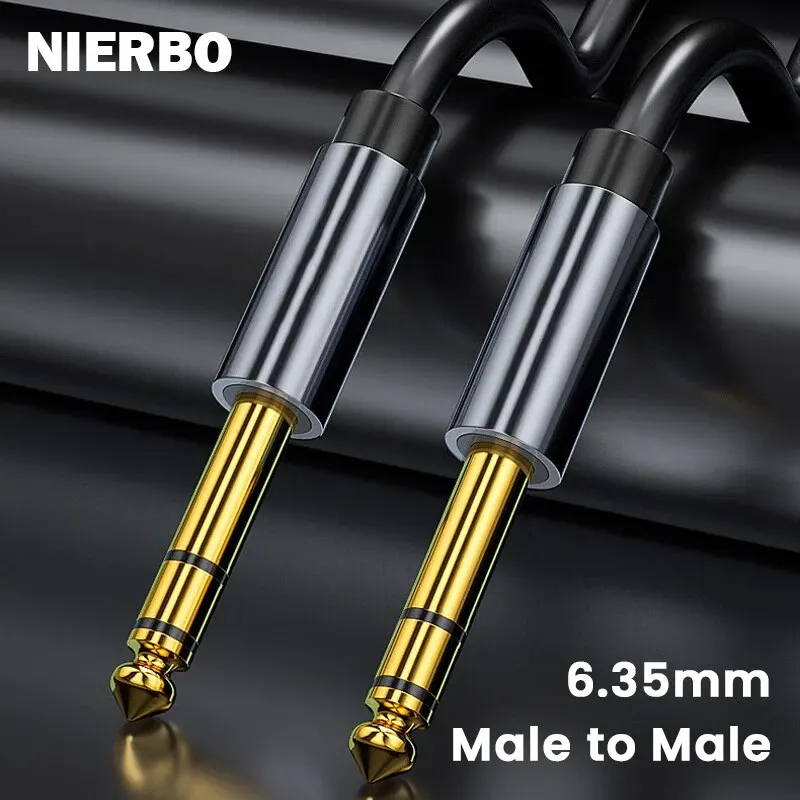 6,35 mm auf 6,35 mm 1/4 Zoll Kabel Instrumentenkabel 1/4 Zoll Gitarreninstrumentenkabel Premium 6,35 mm Mono Jack 1/4 Zoll TS-Kabel Image
