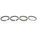 J71408-4125-5 4.12 in. Piston Ring Set - 0.04 x 0.04 x 3 mm