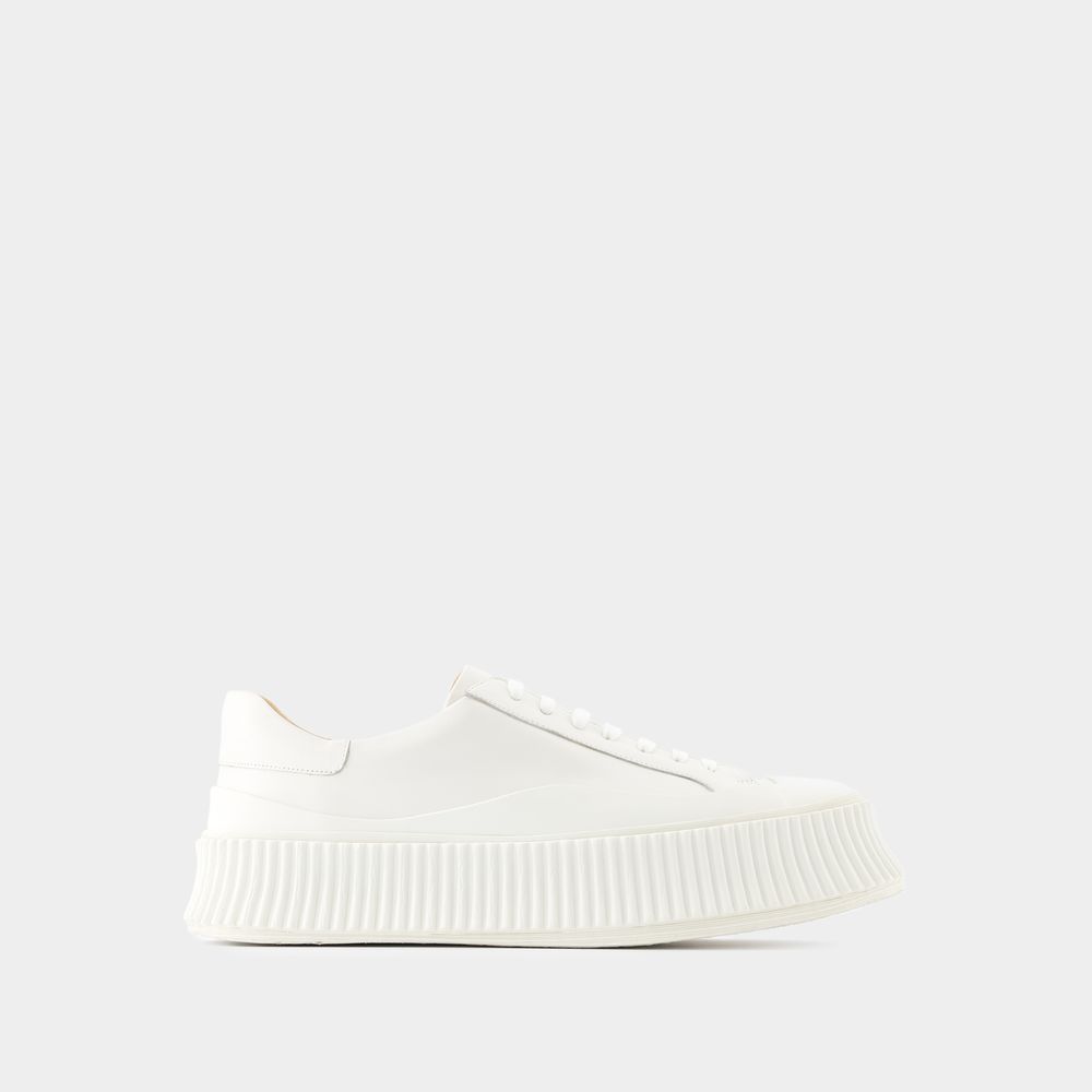 Sneakers - Jil Sander - Leder - Beige Image