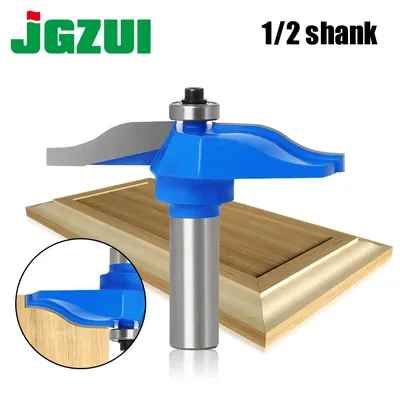 12 Shank1/2" shank Round Over Rail & Stile with Cove Panel Raiser 1Bit Router Bit Set Tenon Cutter