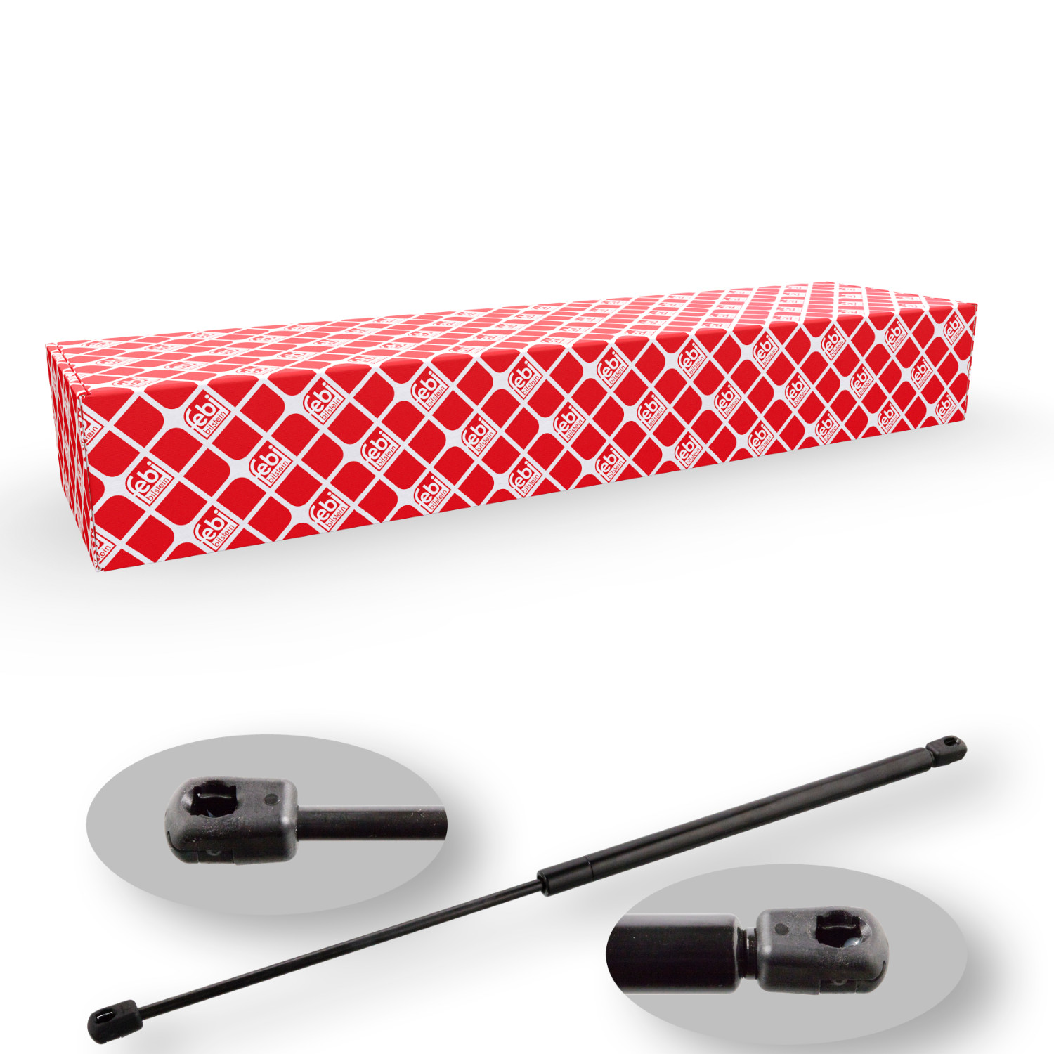 FEBI BILSTEIN Gasfeder, Koffer-/Laderaum 11895 beidseitig 310N für PEUGEOT 8731.86 8731.85 Image