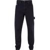 Bequeme Jeans KARL KANI "Karl Kani Herren KK Retro Tapered Workwear Denim", Herren, Gr. 36, Normalgrößen, schwarz (vintage schwarz), 100% Baumwolle, unifarben, casual, normal, Jeans