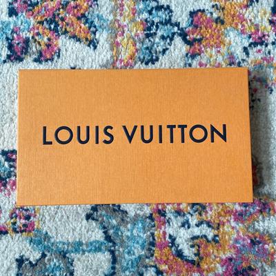 Louis Vuitton Bags | Louis Vuitton Gift Certificate Box | Color: Orange | Size: Os