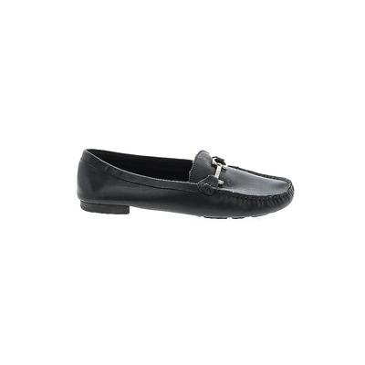 Salvatore Ferragamo Flats: Black Shoes - Women's Size 41