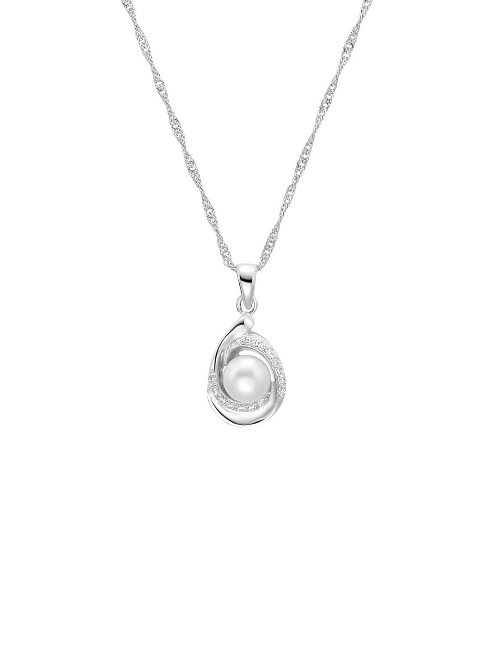 amor Kette mit Anhänger Damen silber, 45 Image