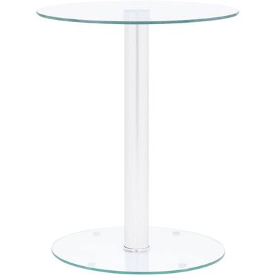 Couchtisch Transparent 40 cm Hartglas Vidaxl