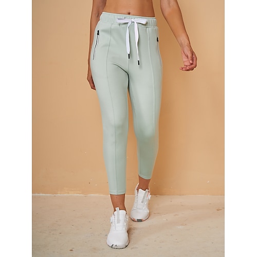 Damen-Jogginghose, dunkelgrau, waldgrün, violett, Damenbekleidung, Outfits, Kleidung Image