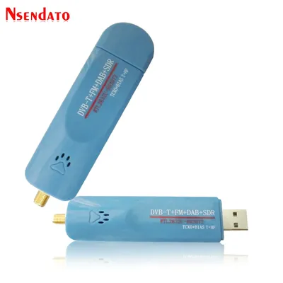 Digital USB2.0 DAB FM DVB-T RTL SDR TCXO RTL2832U R860 TV Receiver Tuner DVB-T+FM+DAB+SDR Radio TV Stick Dongle With Antenna