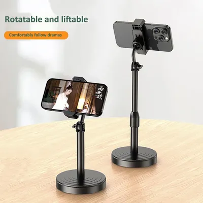 Multifunctional Mobile Phone Bracket Live Broadcast Bracket Adjustable Height Mobile Phone