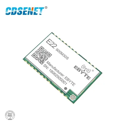 E22-900M30S SX1262 Wireless Transceiver LoRa Module 30dBm 915MHz SMD Stamp Hole IPEX 850-930MHz TCXO
