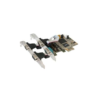 EXSYS EX-44064 PCI Express x1 Karte 4x seriell RS-232 Image